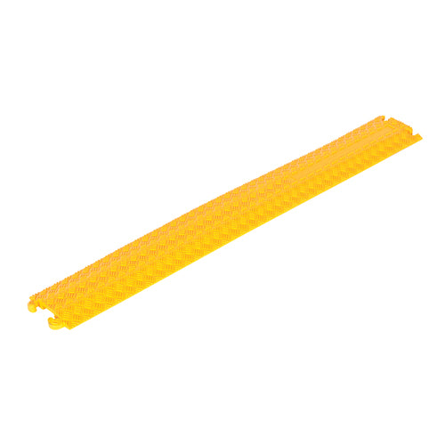 Anti-Slip Rubber Cable Guard Yellow - Exact Tool & Supply