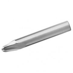 5/16" SH-2-1/2" OAL - 10°-Taper Ball Runner Cutter-2 FL - Exact Tool & Supply