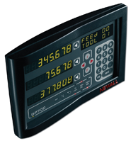 10" x 80" 2-Axis Digital Lathe Package Includes: DP700 led display console; one 10" micosyn & one 80" spherosyn scale with reader heads; scale support brackets; lathe brackets kit; headstock display mount - Exact Tool & Supply