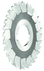 10 x 1/4 x 1-1/4 - HSS - Staggered Tooth Slitting - 56T - TiCN Coated - Exact Tool & Supply