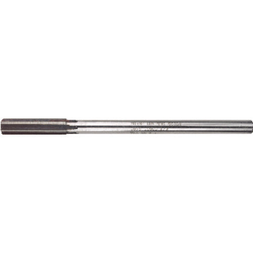 #49 Dia. 4-Flute, Round Shank, Straight Flute, HSS, 3″ OAL Chucking Reamer Series/List #1655 - Exact Tool & Supply