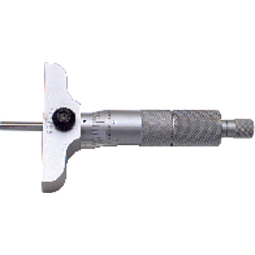 0-6″ Measuring Range - Ratchet Thimble - Depth Micrometer - Exact Tool & Supply
