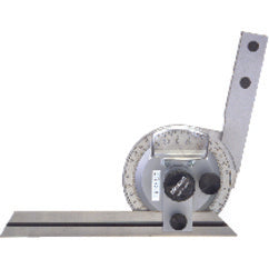 Model 187-904-360 Graduation-6″ Blade Size - Universal Bevel Protractor - Exact Tool & Supply