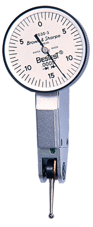 .008 Range - .0001 Graduation - Horizontal Dial Test Indicator Kit - Exact Tool & Supply