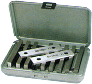 #52-437-250 - 9 Piece Set - 3/4 to 1-3/4'' - Parallel Set - Exact Tool & Supply