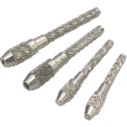 Model 599-790-2; 0.030″-0.062″ / 0.75 mm-1.50 mm Range - Single End - Pin Vise - Exact Tool & Supply