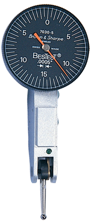.008 Range - .00005 Graduation - Horizontal Dial Test Indicator Kit - Exact Tool & Supply
