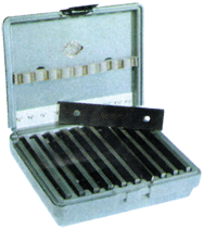 #599-921-10 - 10 Piece Set - 1/2 to 1-5/8'' - Parallel Set - Exact Tool & Supply