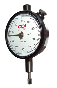 .250 Total Range - 0-100 Dial Reading - AGD 2 Dial Indicator - Exact Tool & Supply