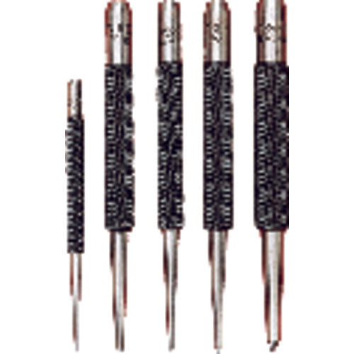 Starrett Center Punch - Model No 117B; 3/32″ Tip Diameter; 19/64″ Body Diameter - Exact Tool & Supply