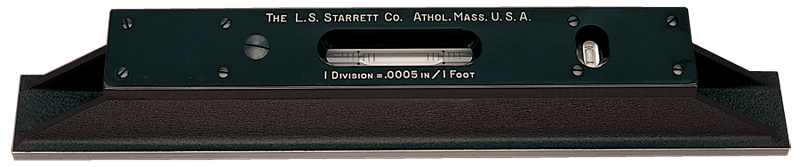 #199ZW/SLC - 15'' Overall Length - 1 Vial(s) - Master Precision Level with Certification - Exact Tool & Supply
