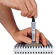 #449BZ6R - 0 - 6'' Measuring Range - Ratchet Thimble - Depth Micrometer - Exact Tool & Supply