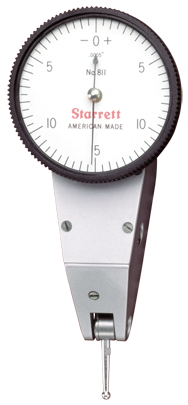 #811MPZ - .040 Range - .01mm Graduation - Swivel Head Dial Test Indicator - Exact Tool & Supply