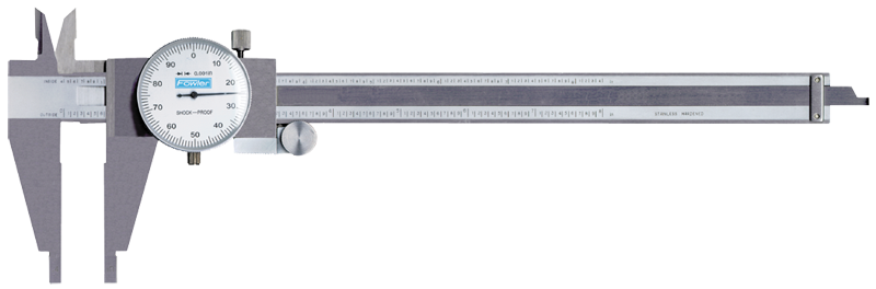 0 - 12'' Measuring Range (.001" Grad.) - Dial Caliper - #52-025-112 - Exact Tool & Supply