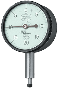 .050 Total Range - 0-10-0 Dial Reading - ANSI 0 Dial Indicator - Exact Tool & Supply