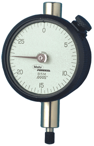 .100 Total Range - 0-20-0 Dial Reading - AGD 1 Dial Indicator - Exact Tool & Supply