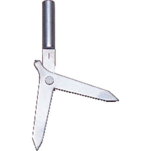 Satin Chrome Center Finder - Model 4200–100 - Maximmum Diameter 2 7/8″ - Exact Tool & Supply