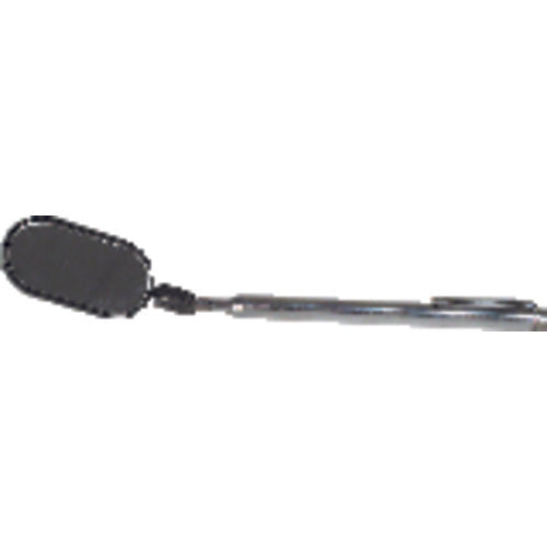 558 1″ × 2″ Oval-6″ Arm-9″ Overall Length - Inspection Mirror - Exact Tool & Supply
