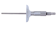 0 - 6'' Measuring Range - Ratchet Thimble - Depth Micrometer - Exact Tool & Supply