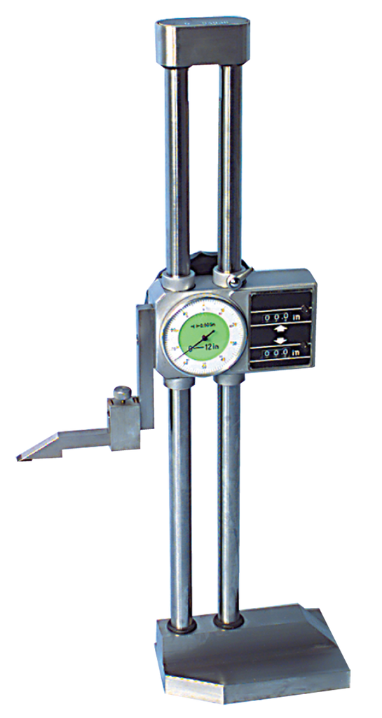 #TC18HG - 18" - .001" Graduation - Twin Beam Digital Count Dial Height Gage - Exact Tool & Supply