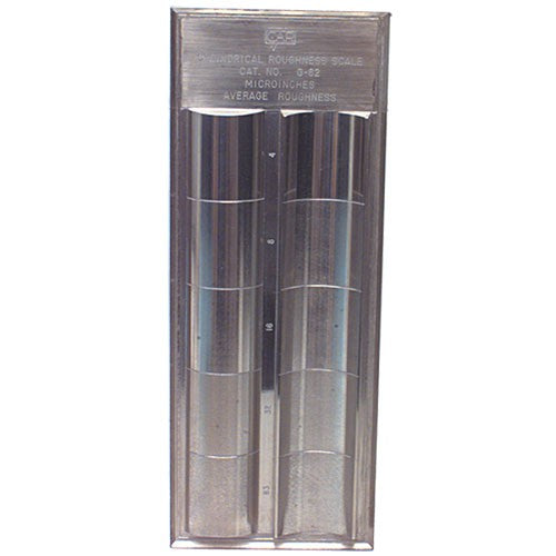 Microfinish Surface Comparator - Model G61–12 Specimens for Checking Varied Roughness Results - Exact Tool & Supply
