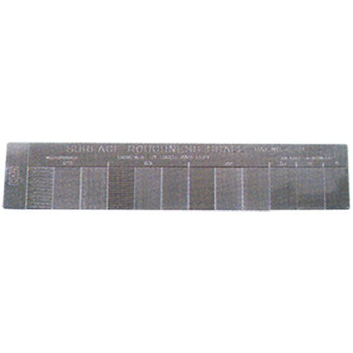 Microfinish Surface Comparator - Model G6–6 Specimens for Checking Varied Roughness Results - Exact Tool & Supply
