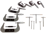 Kit Contains: 0-6" Micrometer Set With Ratchet Stop And Spindle Lock; 0-6" Telescoping Gage Set - Micrometer Set & Telescoping Gage Set - Exact Tool & Supply