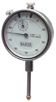 1" Travel .001 (0-100) Dial Indicator 2-1/4" Dial - Exact Tool & Supply