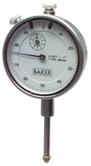 1" Travel .001 (0-100) Dial Indicator 2-1/4" Dial - Exact Tool & Supply