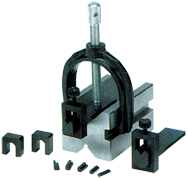 #Z1000 - .030 to 9/32" Capacity - Mini-Vee V-Block Accessory Set - Exact Tool & Supply