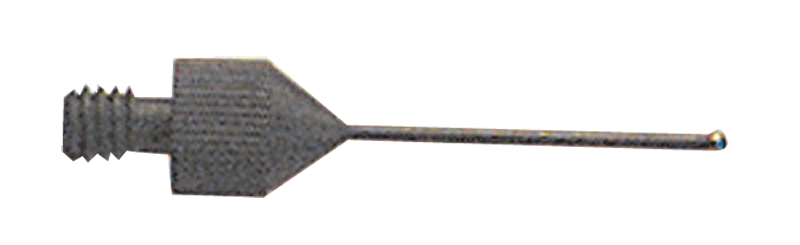 1.2500" Steel Ball Gage tip 4-48 Stem - Gage Ball Tips for Caliper Jaws - Exact Tool & Supply