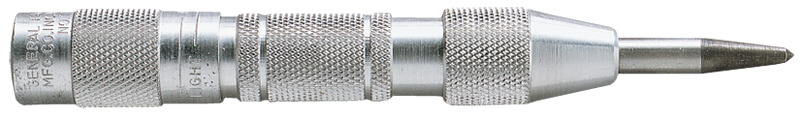 5/8 Body Diameter x 5'' Overall Length - Ball Bearing Automatic Center Punch - Exact Tool & Supply