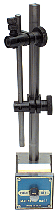 2 x 1-3/4" Base Size Power On/Off Standard Magnetic Base Indicator Holder - Exact Tool & Supply