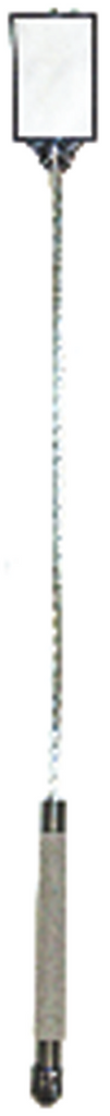 2-1/2 x 1-7/8'' Size - Rectangular - 25" Long - Telescoping Pocket Mirror - Exact Tool & Supply
