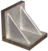 10 x 10 x 10" - Precision Ground Plain Angle Plate - Exact Tool & Supply