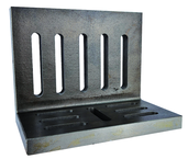 10 x 8 x 6" - Machined Open End Slotted Angle Plate - Exact Tool & Supply