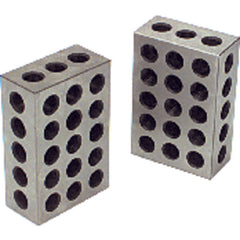 Tri Block - Model E123-23 Hole-1″ × 2″ × 3″ - Exact Tool & Supply