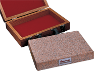 Sturdy Felt Lined Case for Surface Plate Covers - 12" - Stationary Surface Plate Stand x 8" - Stationary Surface Plate Stand x 2" - Exact Tool & Supply