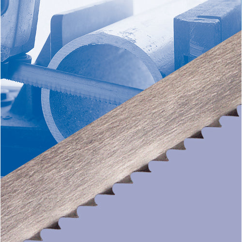 9' 7″ Length, 1/2″ Width, 0.025″ Thickness, 14 Teeth Per Inch, Neo Welded Band Saw Blade - Exact Tool & Supply