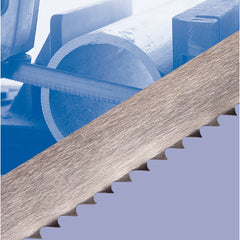 9' 7″ Length, 1/2″ Width, 0.025″ Thickness, 14 Teeth Per Inch, Neo Welded Band Saw Blade - Exact Tool & Supply