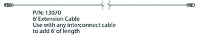 EXTENSION CABLE 6 FT/1.8M - Exact Tool & Supply
