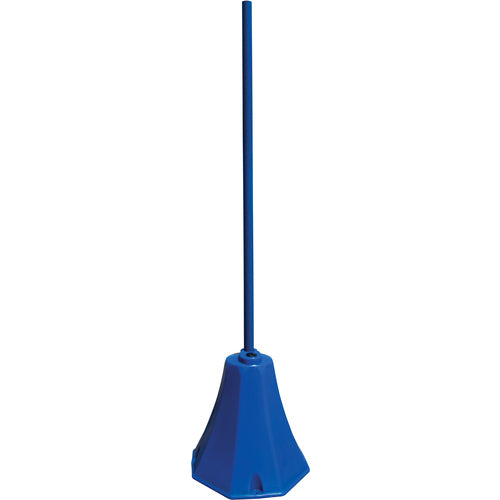 Octagon Sign Base Blue 8 × 8 × 98 - Exact Tool & Supply