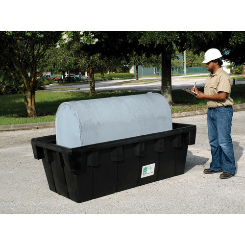 Fuel Tank Containment W/ Drain 275 lb - Exact Tool & Supply