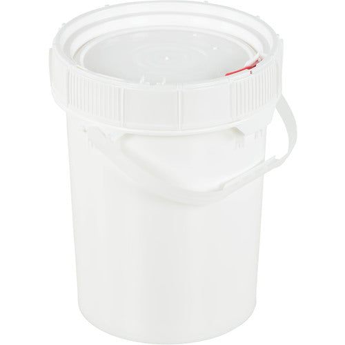 White Screw Top Pail & Lid 5 Gallon - Exact Tool & Supply