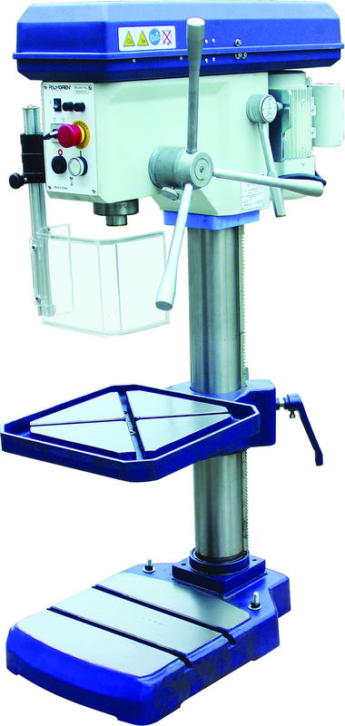 16" Step Pulley Drill Press Bench 16 Speed - Exact Tool & Supply
