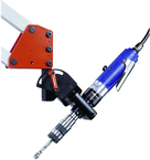 Horizontal/Vertical motor bracket for all 400 and 700 rpm pneumatic tapping motors - Exact Tool & Supply