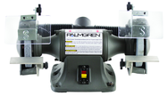 Bench Grinder- 6x3/4x1/2" Wheel; 1/3HP; 1PH; 120V Motor - Exact Tool & Supply