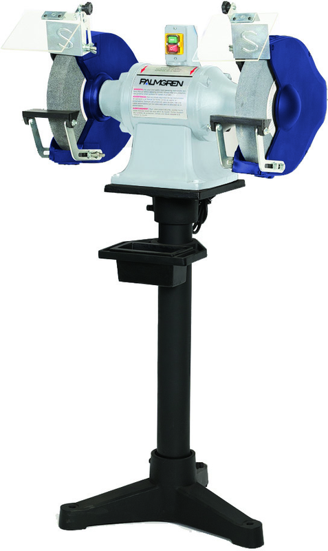 Bench & Pedestal Grinder - 12" - 2HP, 220V, 3PH - Exact Tool & Supply