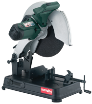 14" - 14 x 1" Arbor Wheel capacity -- Maximum cutting capacity: 2-1/2" Bar; 5" Pipe; 4/1/2 x 5-1/8" Section steel - Lock-off button and Spindle lock - Chop Saw - Exact Tool & Supply