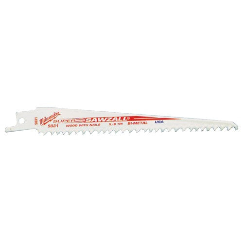 10T 4″ Sawzall Blade Pack of 5 - Exact Tool & Supply